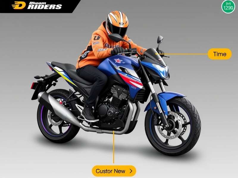 Dhoom Riders Customization Options