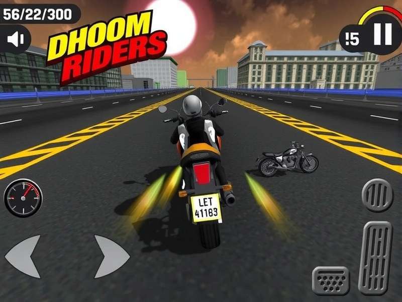 Dhoom Riders Game Screenshot
